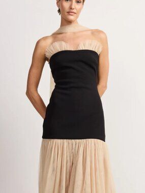 Tojha - Beverly Gown - Ivory/Black